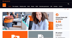 Desktop Screenshot of orange-ir.pl